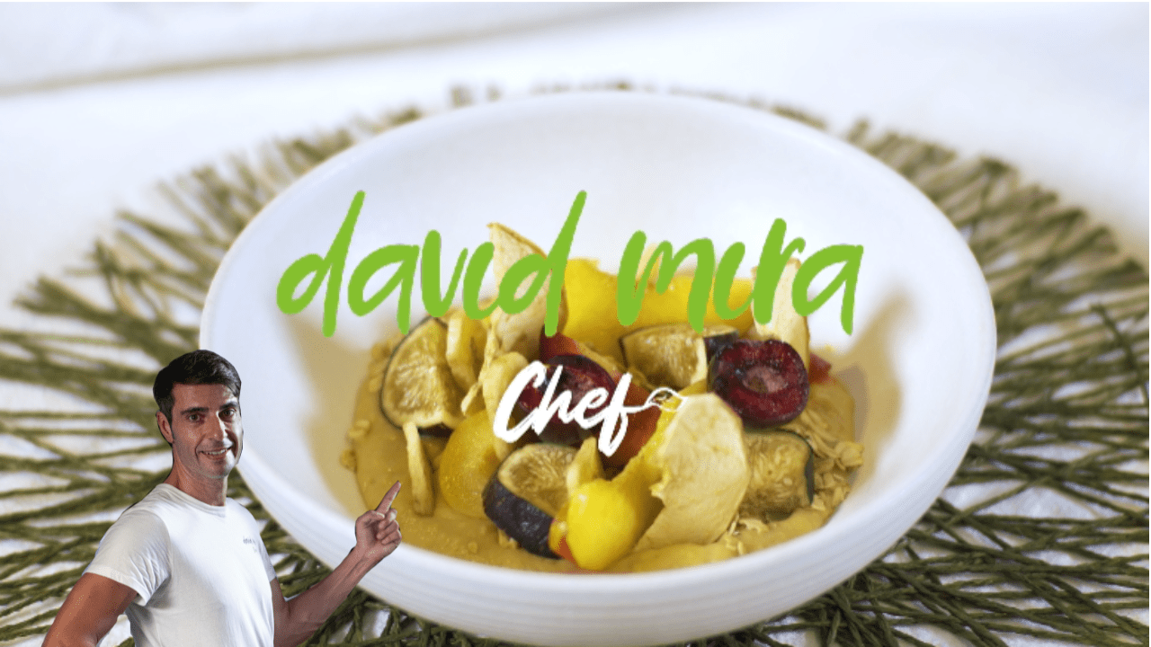 El postre más HEALTHY: Manzana asada🍏 , JENGIBRE y mantequilla de cacahuete